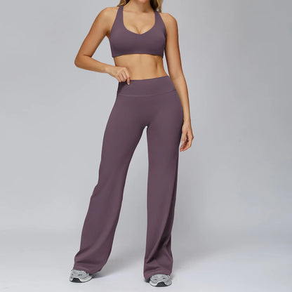 Yoga Set 2/3PCS Women Clothes Sports Outfits Fitness Tracksuit Yoga Suits Gym Legging Workout Long Sleeved Female Bra Sportswear