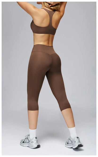 Yoga Set 2/3PCS Women Clothes Sports Outfits Fitness Tracksuit Yoga Suits Gym Legging Workout Long Sleeved Female Bra Sportswear