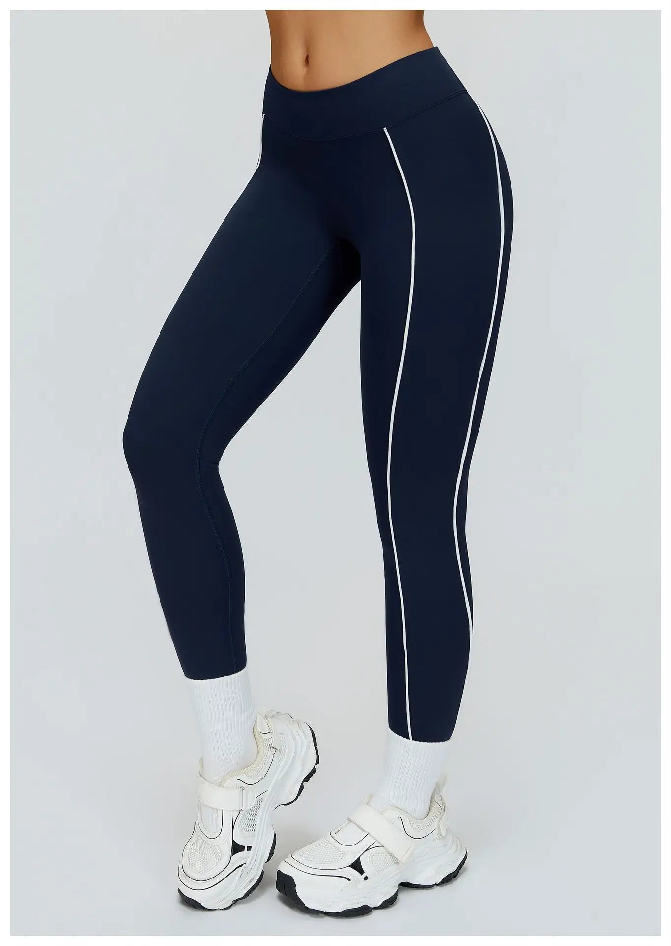 Women Yoga Leggings High Waist Gym Fitness Pants Stretch Sports Pants Female Push Up Workout Trousers Solid Color Tights Running