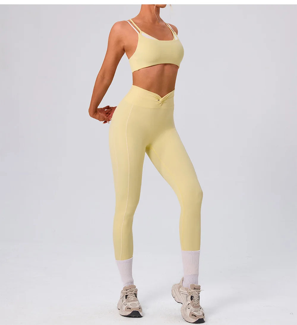 Yoga Bra Color Clashing Shockproof Sports Underwear Women Breathable Gym Fitness Top Female Yoga Workout Underwear Sports Top