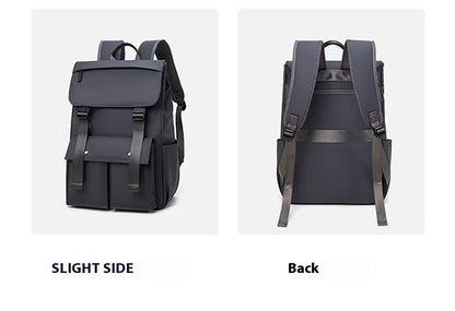 Multi-functional Fashion Men‘s Backpack For 15.6 inch Laptop Light Weight Bag Water-Repellent Material Large Capacity School Bag