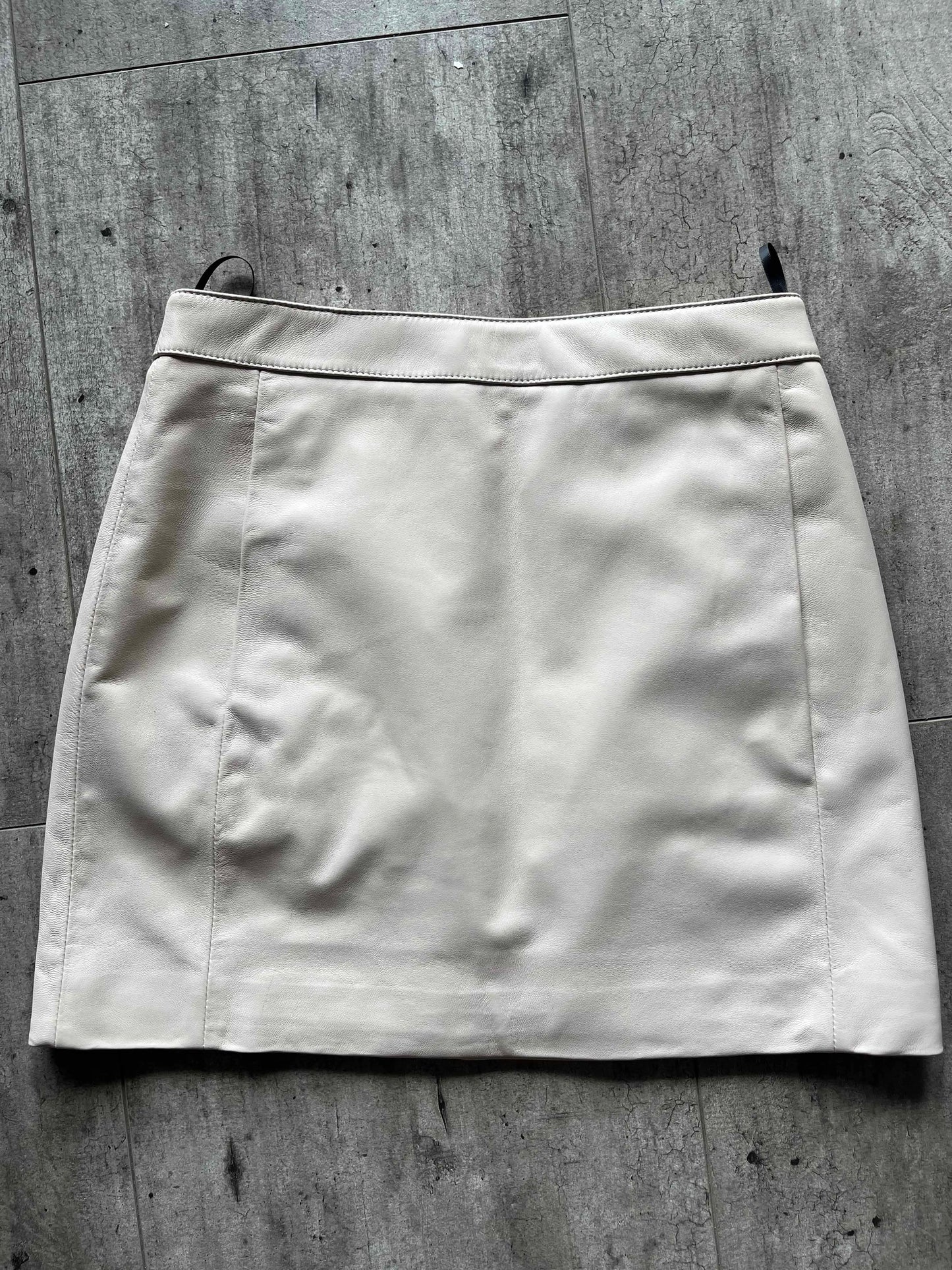Sheepskin Leather Skirt Women 2024 Fashion New High Waist Skirt Spring Autumn Slim Mini Skirt Genuine Leather Shorts Boots Y2k