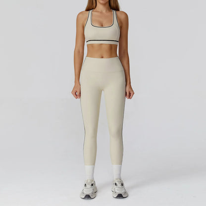 2/3PCS Yoga Suit Gym Fitness Set Women's Sports Running Workout Set Long Sleeve Sports Bra Female Athletic Wear Yoga Clothing