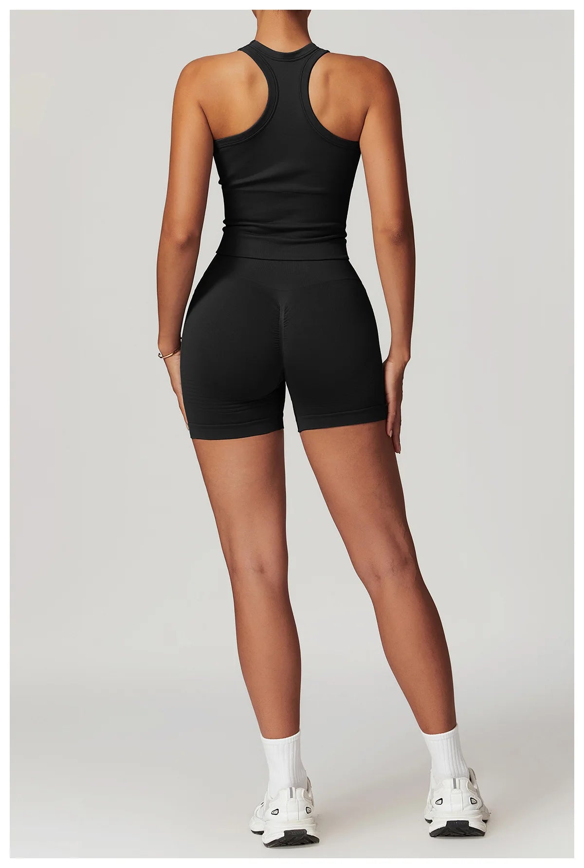 Seamless Athletic Wear Women's Clothes 2 Pieces Yoga Set Workout Sportswear Gym Clothing High Waist Leggings Fitness Sports Suit