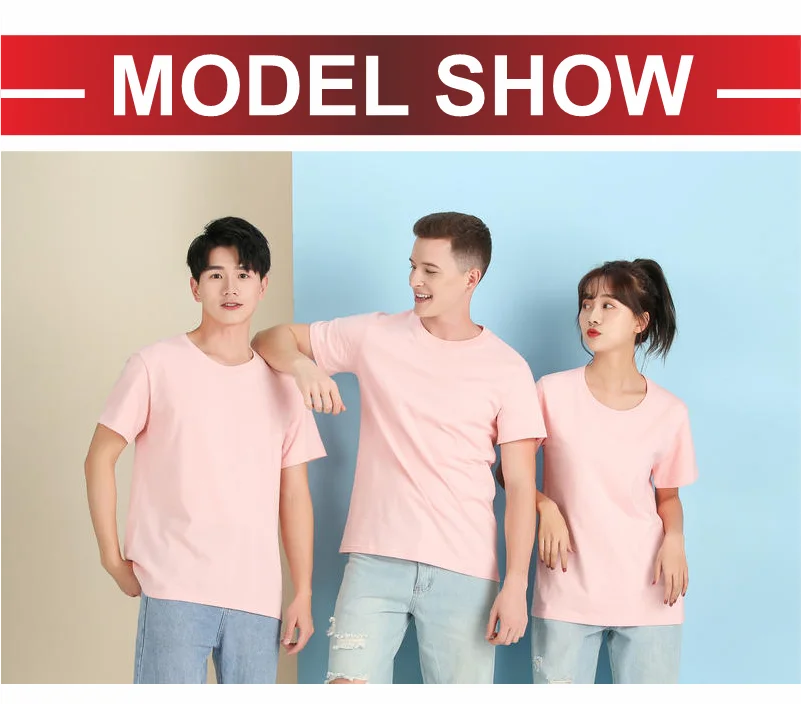T-shirt Custom Men's And Women's Casual Tops With Printing Logo 100% Cotton Round Neck Short Sleeve T-shirt Embroidery Design