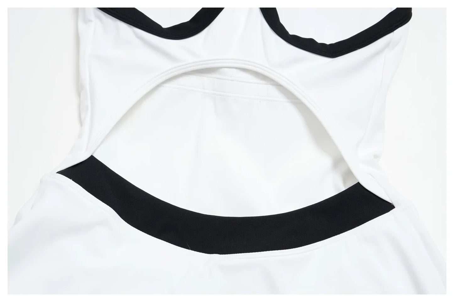 Custom LOGO women's nude yoga dress hollow breathable slim fitness sports quick-drying short skirt