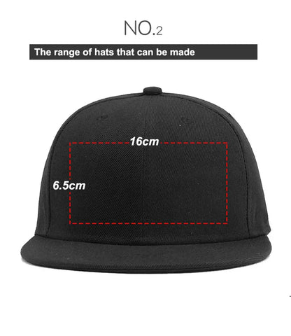 Custom Logo Snapback Cap Team Embroidery Monogram Baseball Hat Personalized Men Women Gorras Planas Hip Hop Bone Aba Reta
