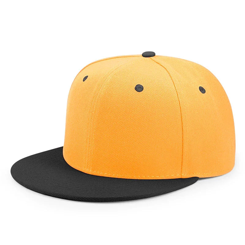 Custom Logo Snapback Cap Team Embroidery Monogram Baseball Hat Personalized Men Women Gorras Planas Hip Hop Bone Aba Reta