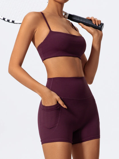 Summer Sling Yoga Bra Women Gym Workout Push Up Brassiere Female Outdoors Sports Underwear Women Fitness Shockproof Crop Top
