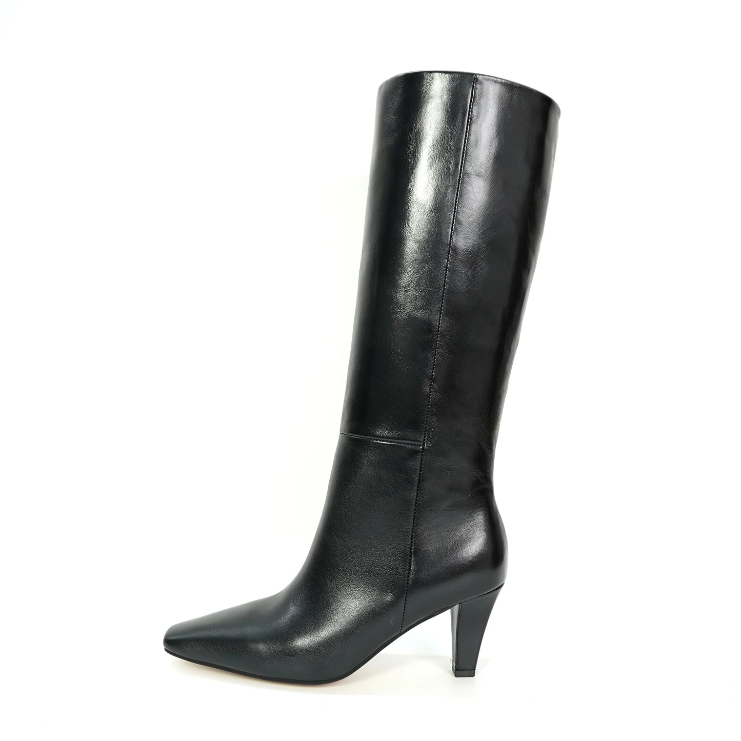 2026 Autumn And Winter Fashion Women's High Top Boots With Pointed Side Zipper Elegant Knight Boots, Sexy Motorcycle Boots 35-42