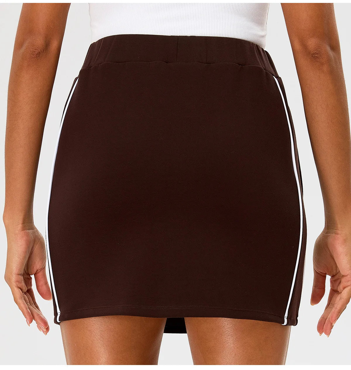 New Yoga Skirt Women's Summer High Waist Pocket Skirt Sports Skirt Running Training Quick drying Tennis Skirt