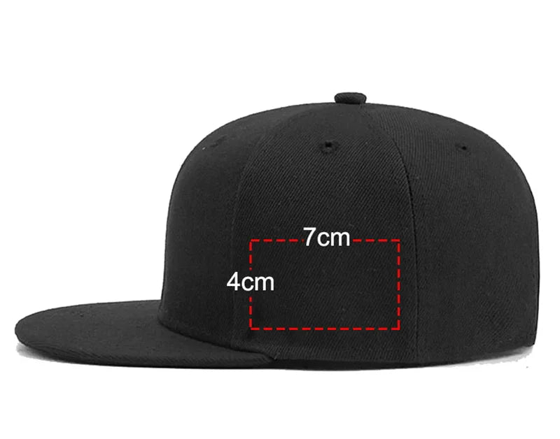Custom Logo Snapback Cap Team Embroidery Monogram Baseball Hat Personalized Men Women Gorras Planas Hip Hop Bone Aba Reta