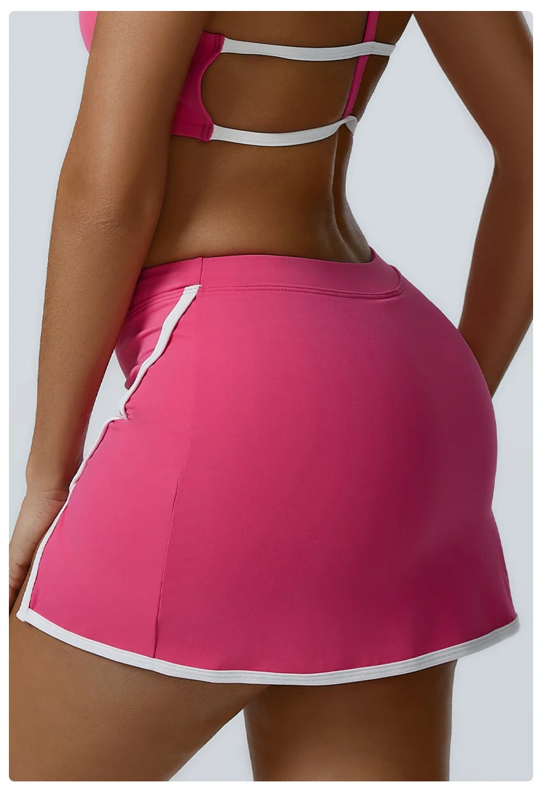 Yoga Shorts Women Yoga Short Skirt Fitness Elastic Running Workout Short Leggings For Ladies Gym Sport Shorts Fitness Sportwear