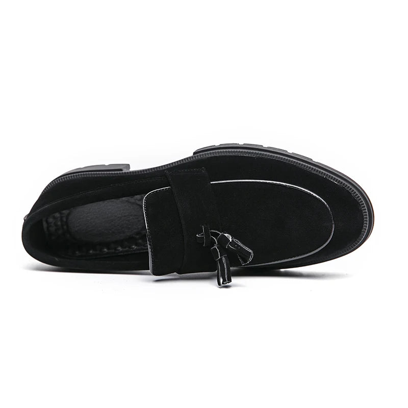 Hot Selling Soft Soled Comfortable Loafers Europe America Massage Soles Men's Commuting Work Shoes Party Men's Formal Shoes