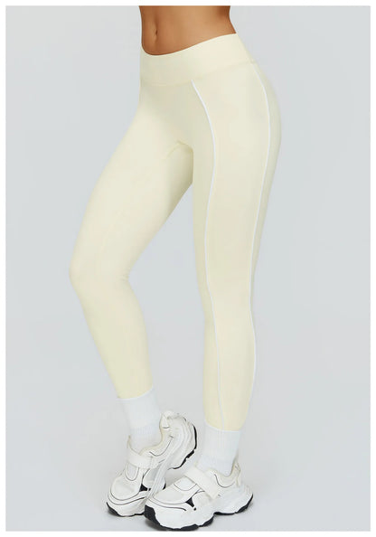 Women Yoga Leggings High Waist Gym Fitness Pants Stretch Sports Pants Female Push Up Workout Trousers Solid Color Tights Running