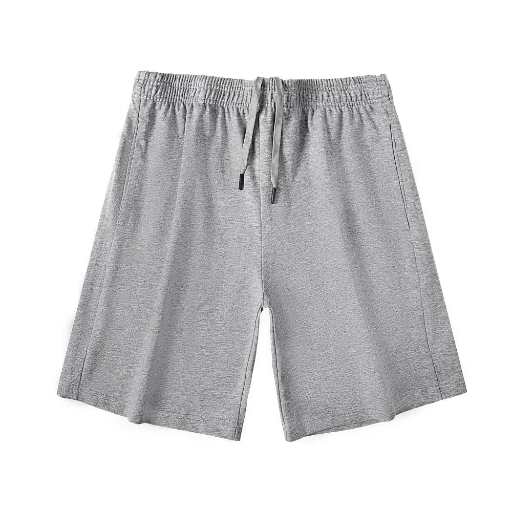 Custom LOGO DIY Brand 330GSM 100% Cotton Heavy Weight Shorts plus Big Size mens shorts summer casual beach blank shorts for men