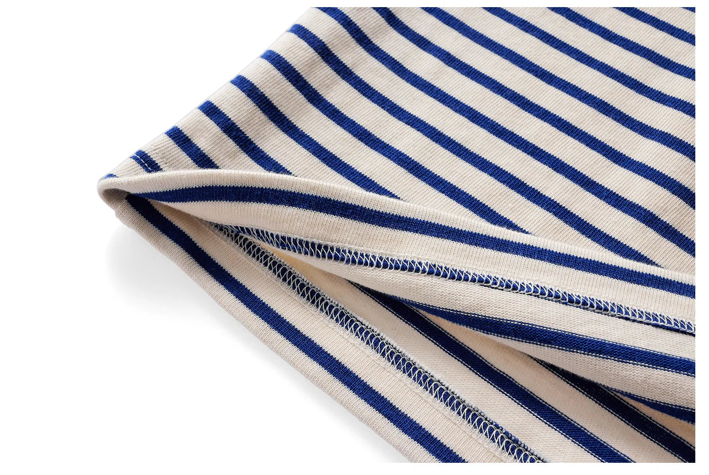 Autumn New Heavy Weight Long Sleeve Tshirt Men Cotton Round Neck Stripe Knited T Shirt Men Retro Casual Streetwear Tops Oversize