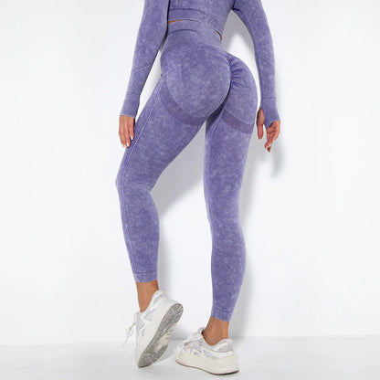 Summer Autumn Seamless Yoga Pant High Elastic Sports Fitness Legging Women High Waist Gym Scrunch Butt Running Training Leggings