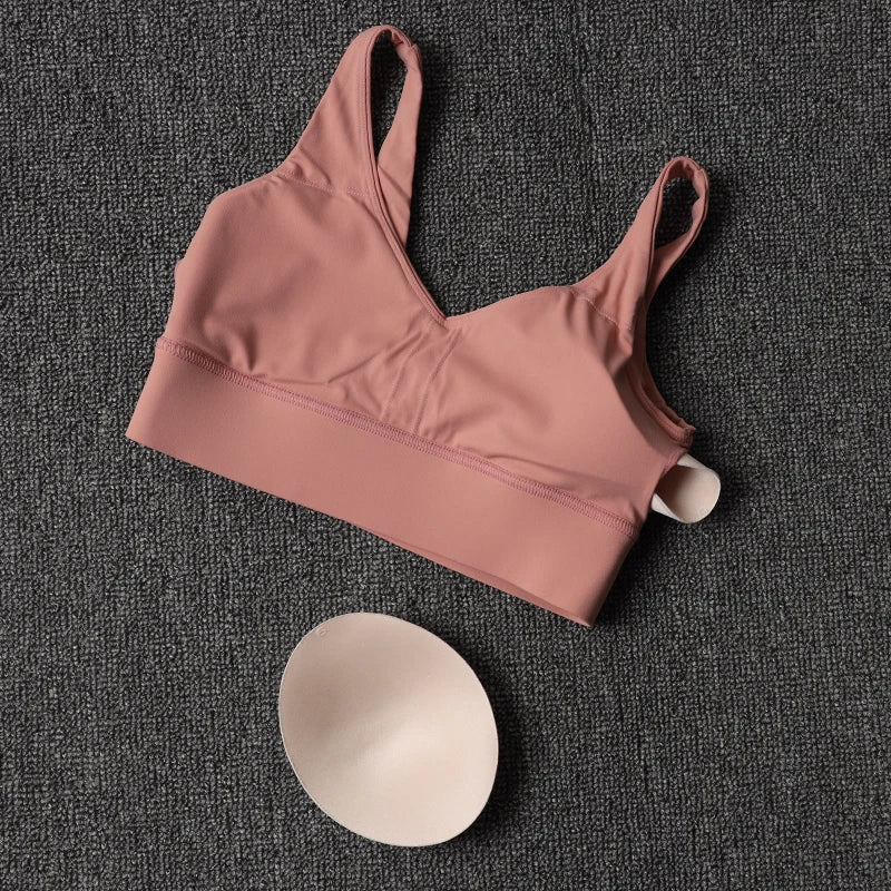SOISOU Nylon Short Sets Womens Clothing Sports Bra Cycling Shorts Workout Set Women's Tracksuit Gym Yoga Sexy Outfit Women 2023