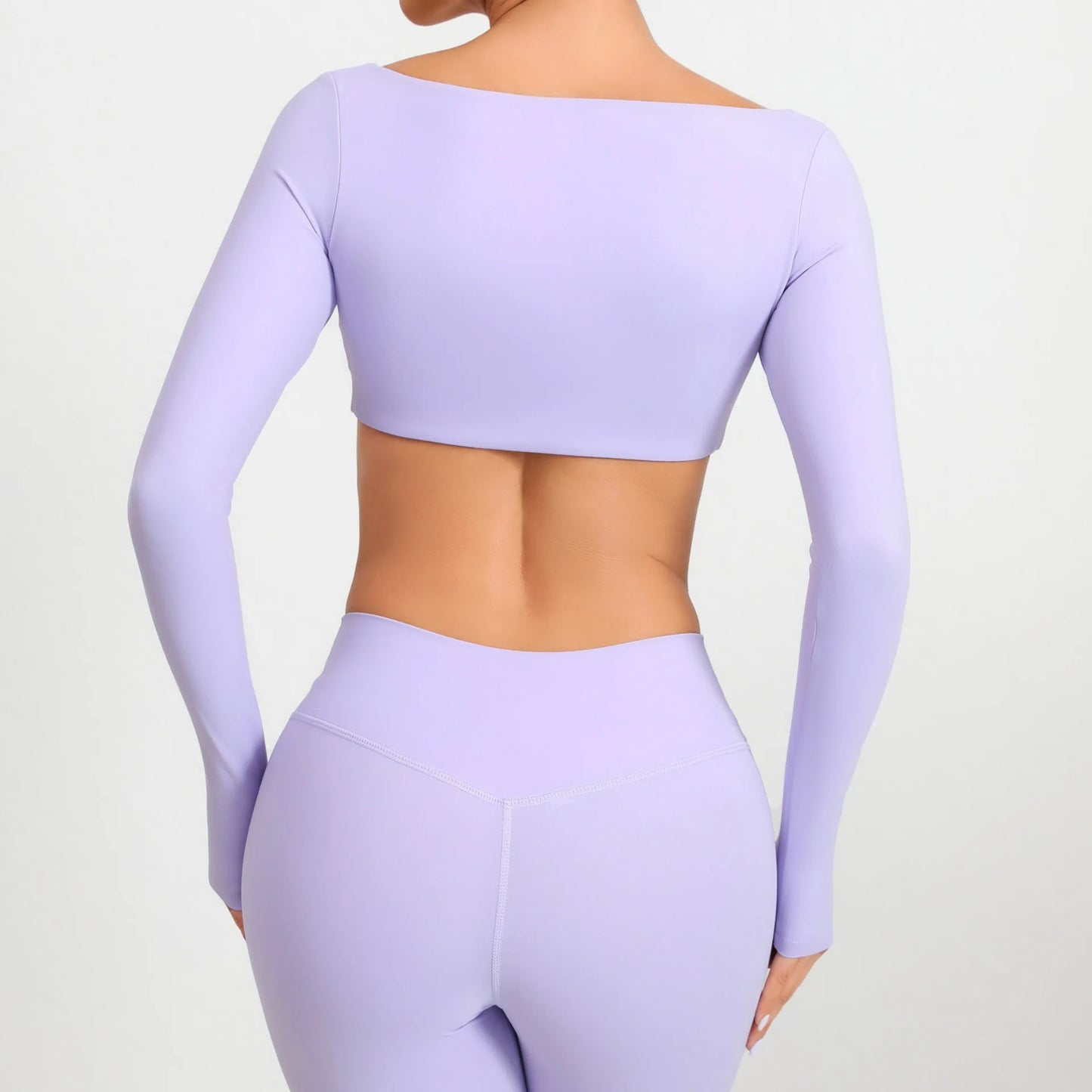 Women Yoga Shirts Crop Top Sexy Long Sleeves Shirts for Women Yoga Sports Fitness Sport Gym Clothes Running Push Up Workout Tops
