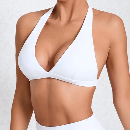 Breathable Sports Bra Anti-Sweat Fitness Top Women Underwear  Yoga Bra Shockproof Crop Top Push Up Sport Bra Gym Workout Top