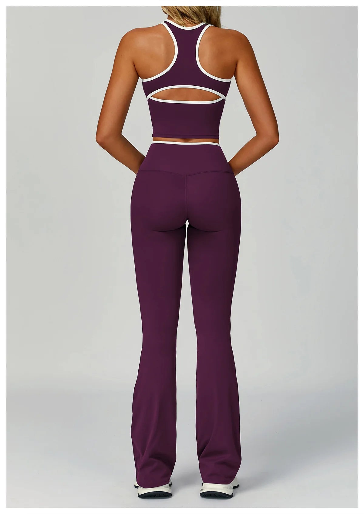 2 Pieces Gym Tracksuit Women Clothes Yoga Set Workout Outfits Fitness Sportswear High Waist Leggings Sports Bra Athletic Wear