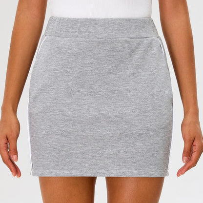 New Yoga Skirt Women's Summer High Waist Pocket Skirt Sports Skirt Running Training Quick drying Tennis Skirt