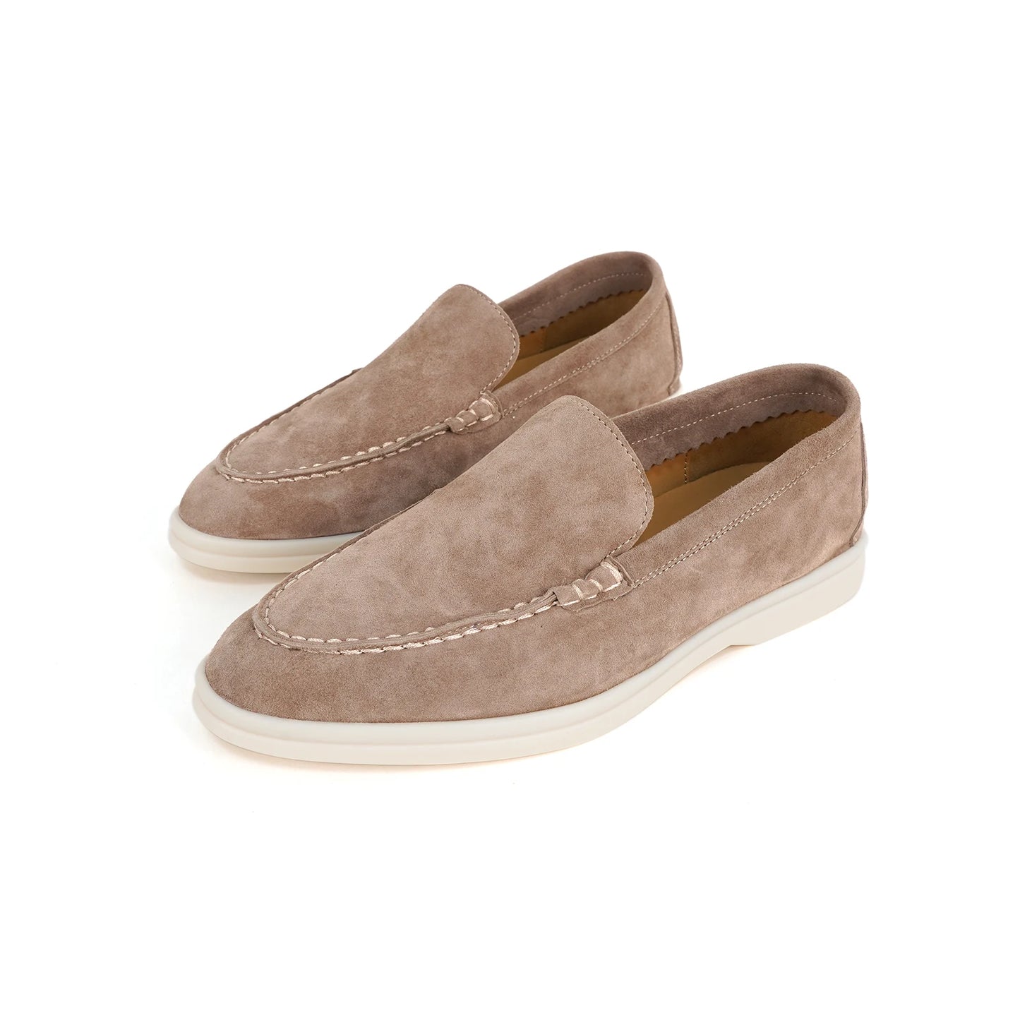 Luxury leather, designer women's loafers, women's flat walking shoes, women's comfortable casual shoes, summer shoes, casual 44