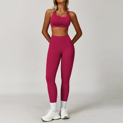 3PCS Yoga Set Gym Clothes 2 PCS Sportswear Women Yoga Suits Fitness Set women's Tracksuits Sports Jacket Long Sleeve Gym Legging