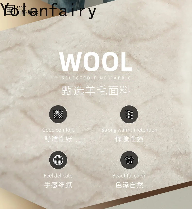 YOLANFAIRY Winter 100% Sheep Shearing Jacket Man Clothing Fashion Stand Collar Granular Lamb Fur Coat Men's Jackets chaqueta