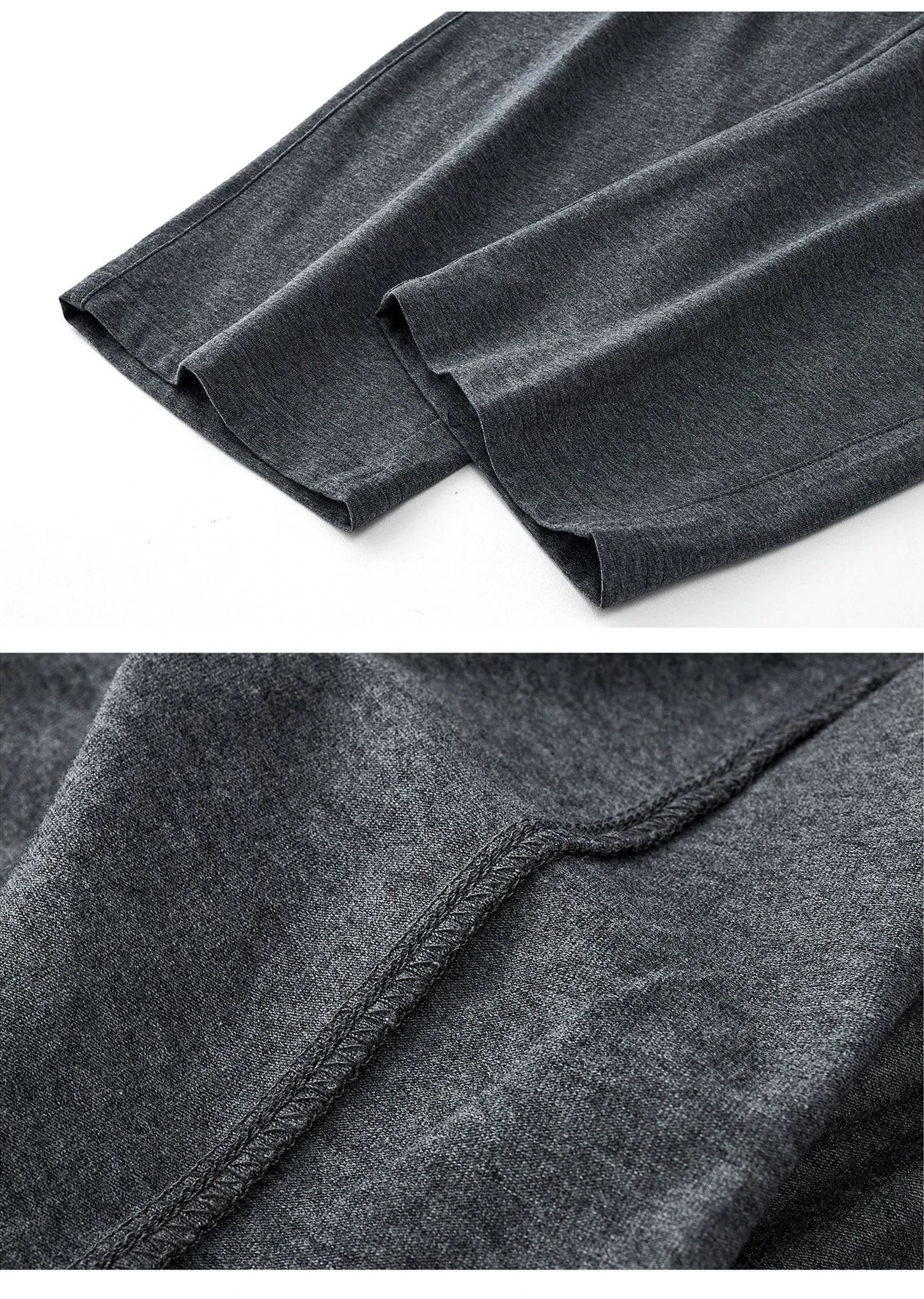 Men's 180G Combed Cotton Sport Pants Solid Color Straight Sweatpants Comfortable Casual Spring Autumn Homewear Men's pants