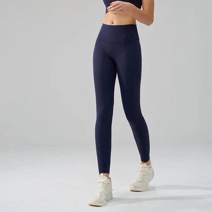 TRY TO BN New 46 Color Yoga Pants Sports Leggings Women Fitness Nylon High Waist Leggings Workout Trousers Training Gym Clothing