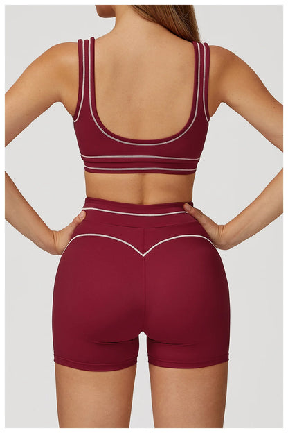 High Waist Yoga Shorts Women Breathable Sports Fitness Shorts Running Shorts Cycling Shorts Female Workout Gym Sports Shorts