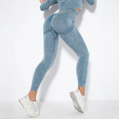 Summer Autumn Seamless Yoga Pant High Elastic Sports Fitness Legging Women High Waist Gym Scrunch Butt Running Training Leggings