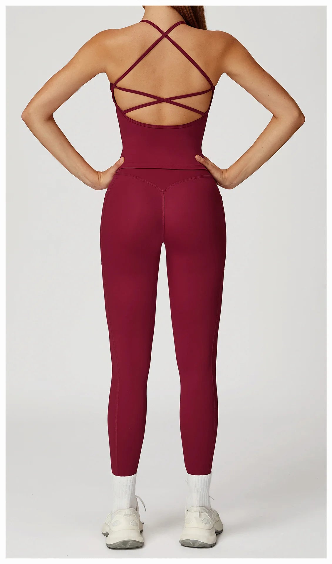 Women Sportswear Yoga Set 2PCS Sport Suit Gym Workout Clothes Women's Tracksuits Fitness Gym Vest High Waist Sports Leggings