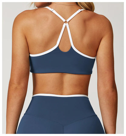 Gym Underwear Sport Bra Women's Sports Bra Anti-sweat Breathable Yoga Bra Shockproof Crop Top Fitness Top Push Up Workout Tops