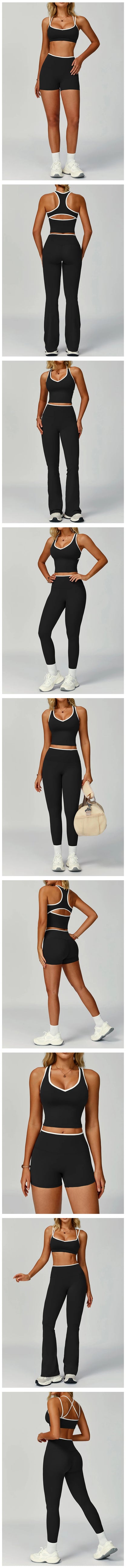 2 Pieces Gym Tracksuit Women Clothes Yoga Set Workout Outfits Fitness Sportswear High Waist Leggings Sports Bra Athletic Wear