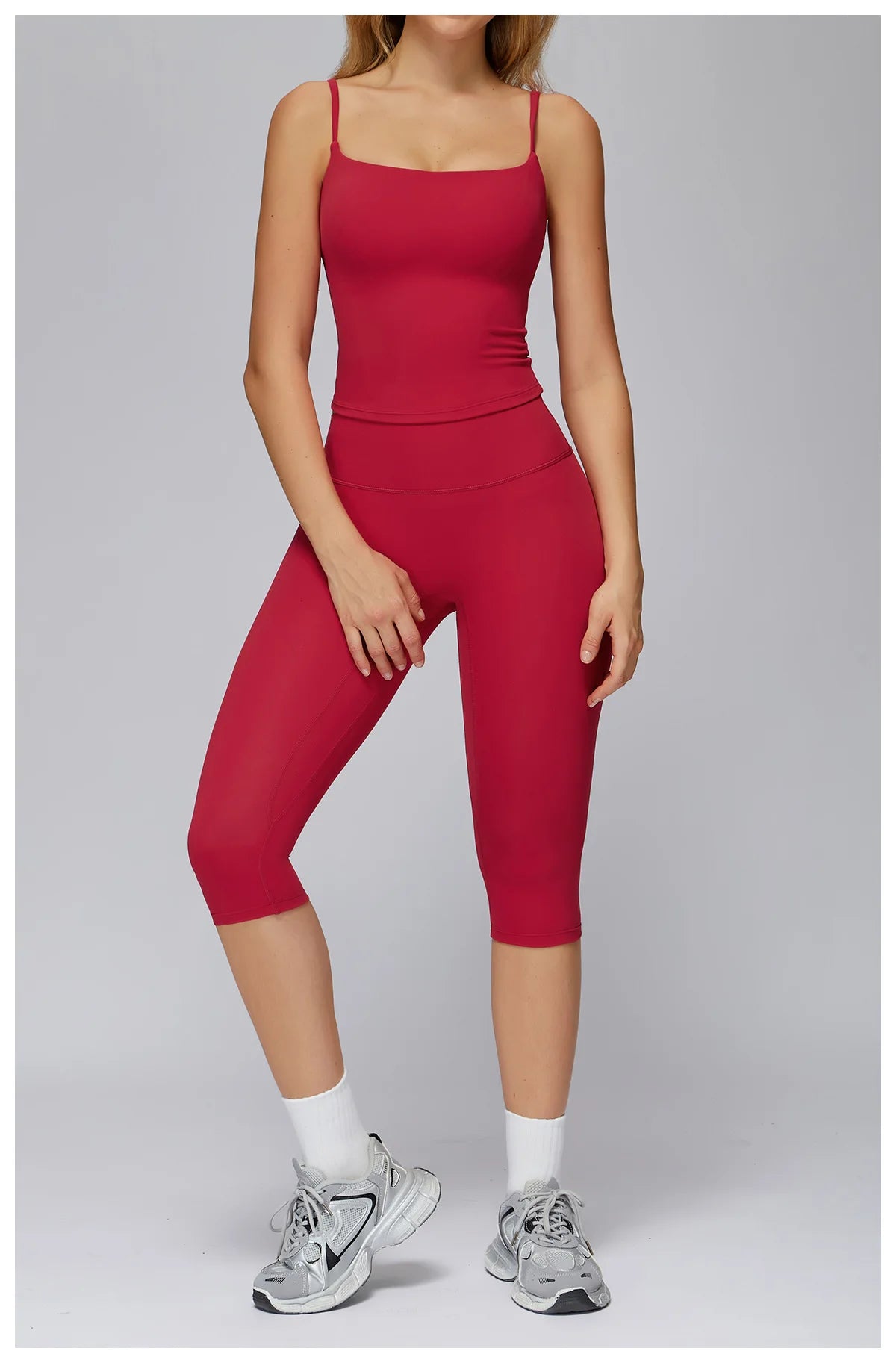 Yoga Set 2/3PCS Women Clothes Sports Outfits Fitness Tracksuit Yoga Suits Gym Legging Workout Long Sleeved Female Bra Sportswear