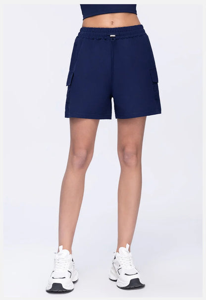 Women Shorts Pocket Sports Shorts For Women Cycling Jogging Fitness High Waist Push Up Gym Workout Shorts Women Yoga Clothing