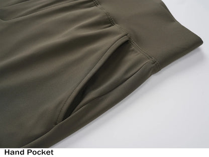 TACVASEN UPF 50+ Golf Pants Women's Lightweight Quick Dry Stretch Pants High Waisted Work Athletic Casual Pants 5 Pockets