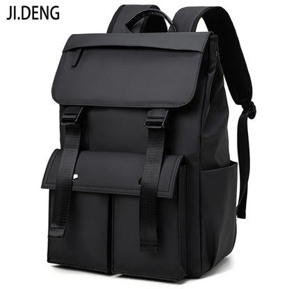 Multi-functional Fashion Men‘s Backpack For 15.6 inch Laptop Light Weight Bag Water-Repellent Material Large Capacity School Bag