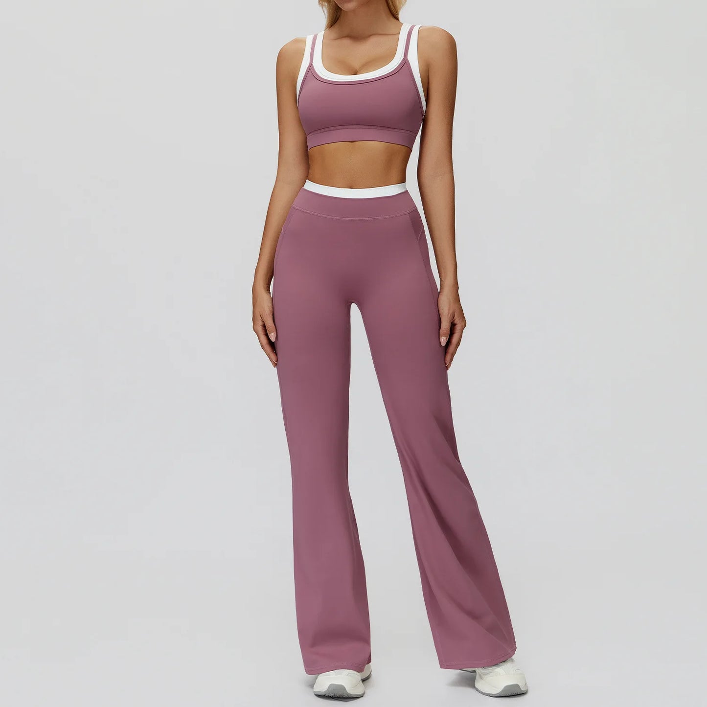 SWELTERING 2PCS Yoga Set Gym Fitness Suit Women Sports Workout Tracksuits Sportswear Female Yoga Suits Sports Bra Gym Leggings