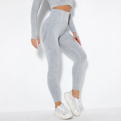 Summer Autumn Seamless Yoga Pant High Elastic Sports Fitness Legging Women High Waist Gym Scrunch Butt Running Training Leggings