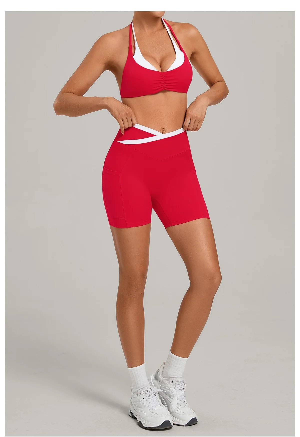 Yoga Suit Women Running Comfort 2Pcs Sports Pants Set High Waist Push Up Workour Sportswear Casual Cycling Jogging Yoga Bras