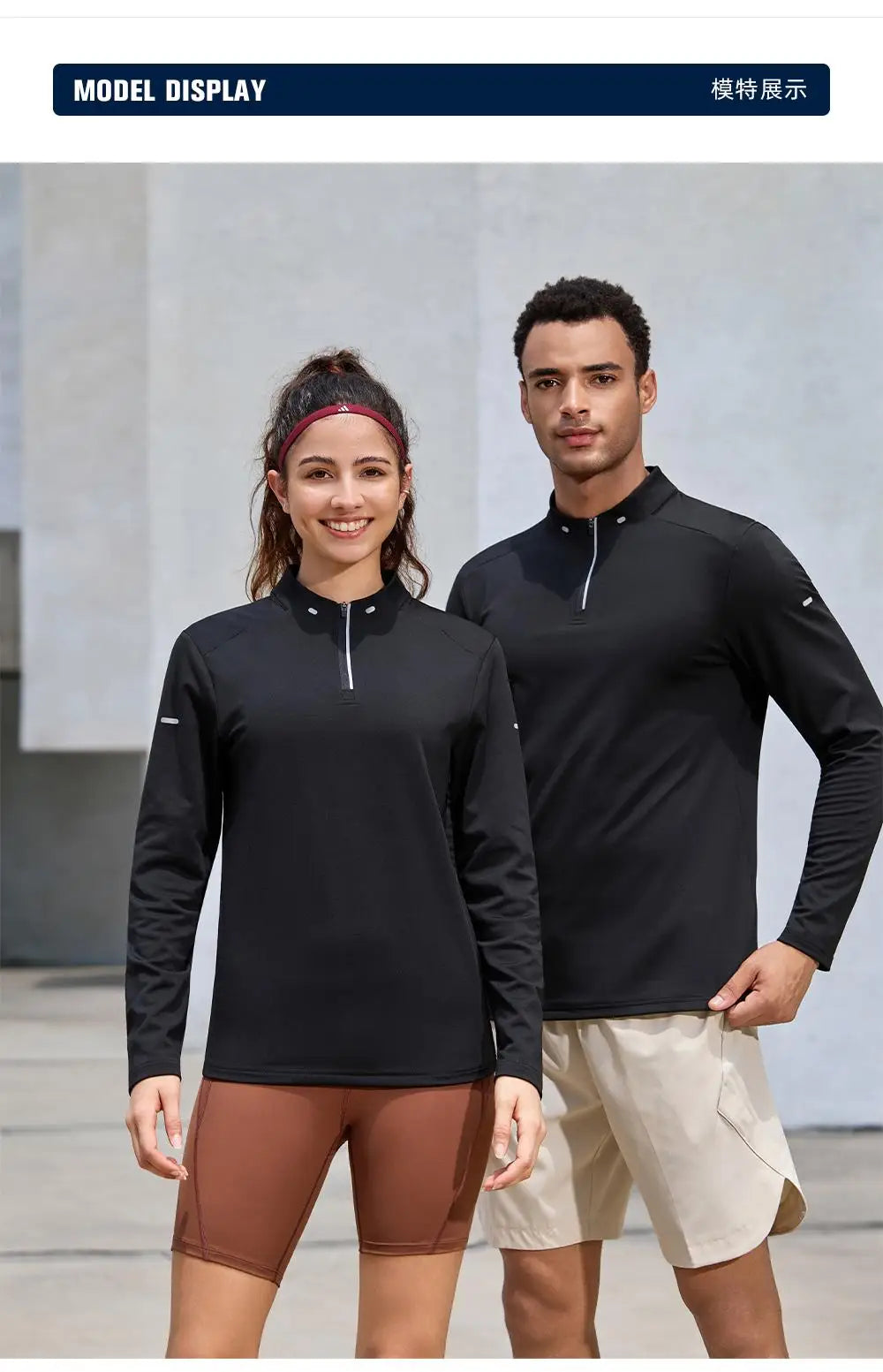 #9895-XIYU High Quality Autumn Men Long Sleeved T-shirt Fashion Sport Round Collar Fitness Running Breathability Training Men