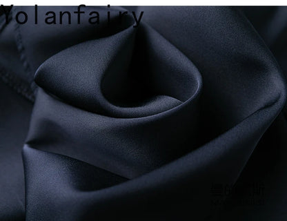YOLANFAIRY 19momme 93% Mulberry Silk Spaghetti Strap Dress for Women Elegant Mid-length Sexy Real Silk Summer Dresses Woman 원피스