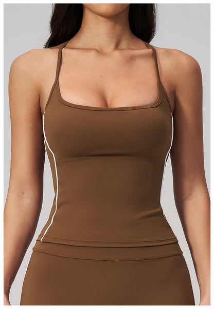 Women Fitness Top U-neck Yoga Bra Y-shape Back Sports Underwear Yoga Jogging Corp Top Female Workout Underwear Sports Yoga Bra