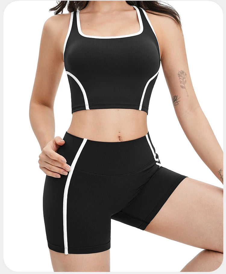 Women's Yoga Bra Gym Workout Top Shockproof Sports Underwear Female Yoga Bra Quick Dry Crop Top Running Fitness Bra Yoga Clothes
