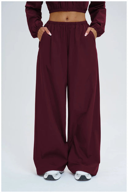 Women Sun protection Bell Bottom Pants Wide Leg Sports Yoga Pants Casual Fitness Pants Female High Waisted Gym Workout Pants