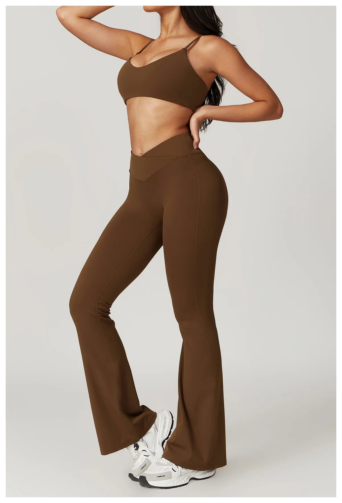 2 Pieces Yoga Set Gym Clothes Sportswear Yoga Suits For Women Fitness Short Sleeve Crop Top Tracksuits Sports Bra Gym Leggings